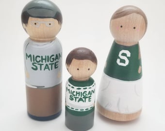 Custom Family Peg dolls