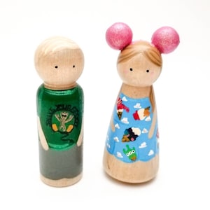 Custom peg doll