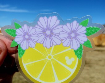 Violet Lemon sticker