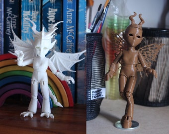 3D Printed BJD Creature Creator Kit