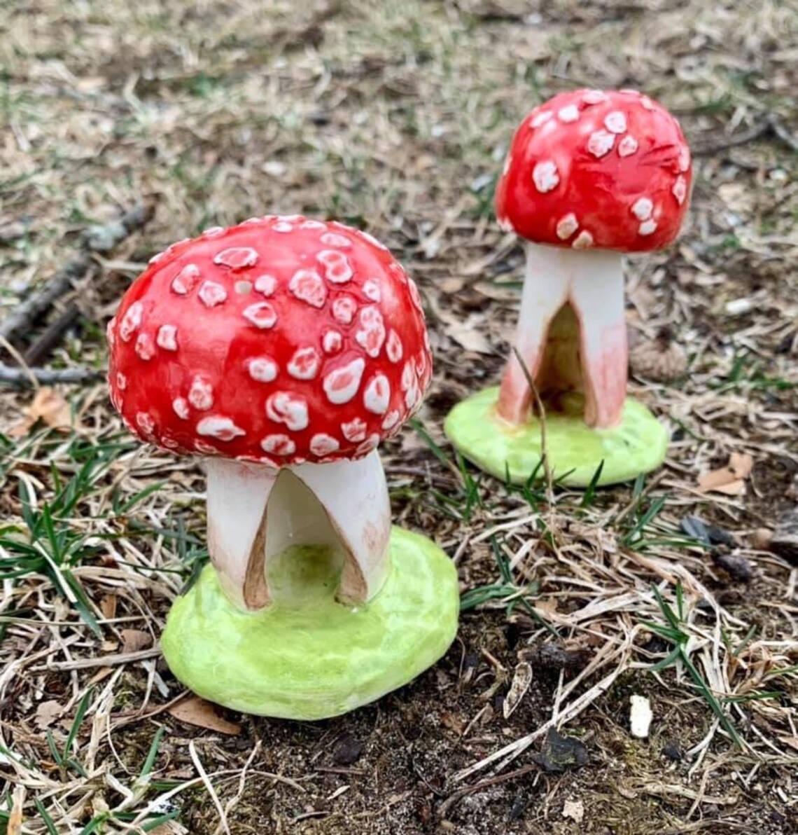 Red Cap Mushroom Incense Burner Etsy