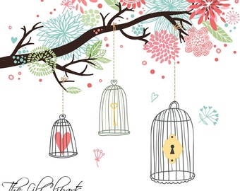VENTA, Clipart florales bodas, Clipart de flores, flores Scrapbook, Vector flores, primavera flor Clipart, rama del árbol Digital, Clipart de boda