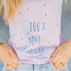 100% Star Stuff Carl Sagan Racerback Tank Self Love Affirmation Cosmos Astronomy Made of Star Stuff Mystical Shirt Whimsical Gift For Her