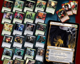 The Gotham Knight Deck - Batman Magic Trading Cards - Complete Standard Constructed Deck of 63 Cards