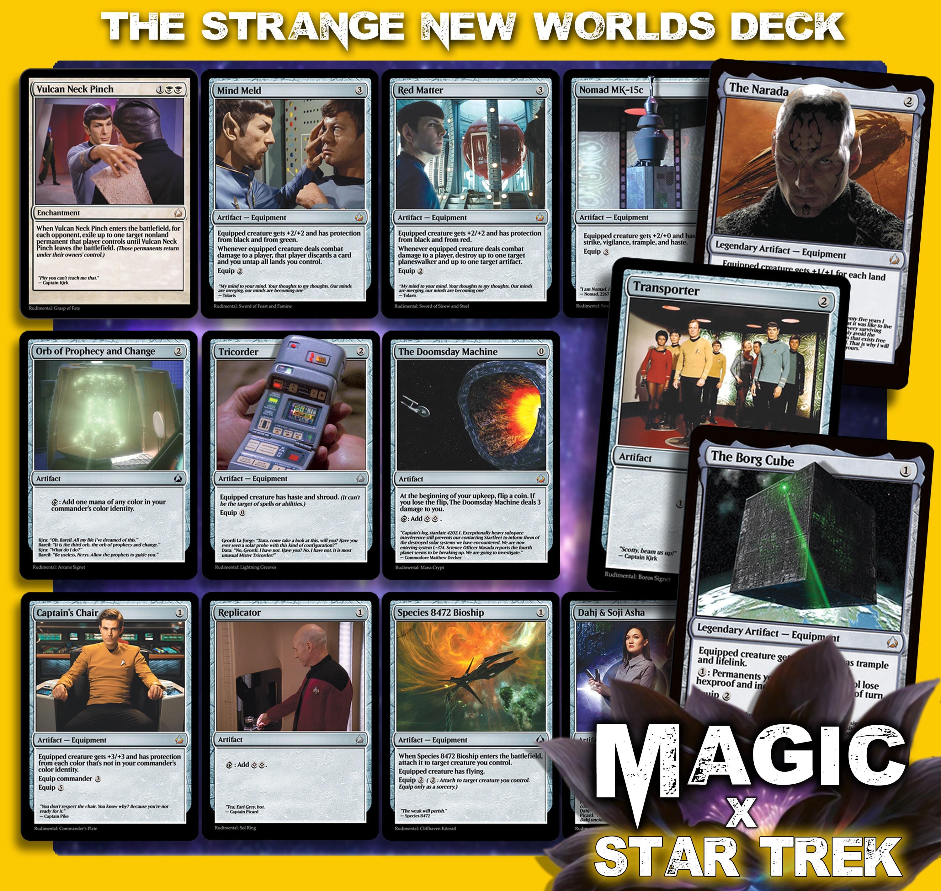mtg star trek cards Magic: The Gathering and more await you inside every pack. Seven of Nine - Star