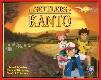 The Settlers of Kanto - Pokemon Themed Settlers Set of 154 Cards