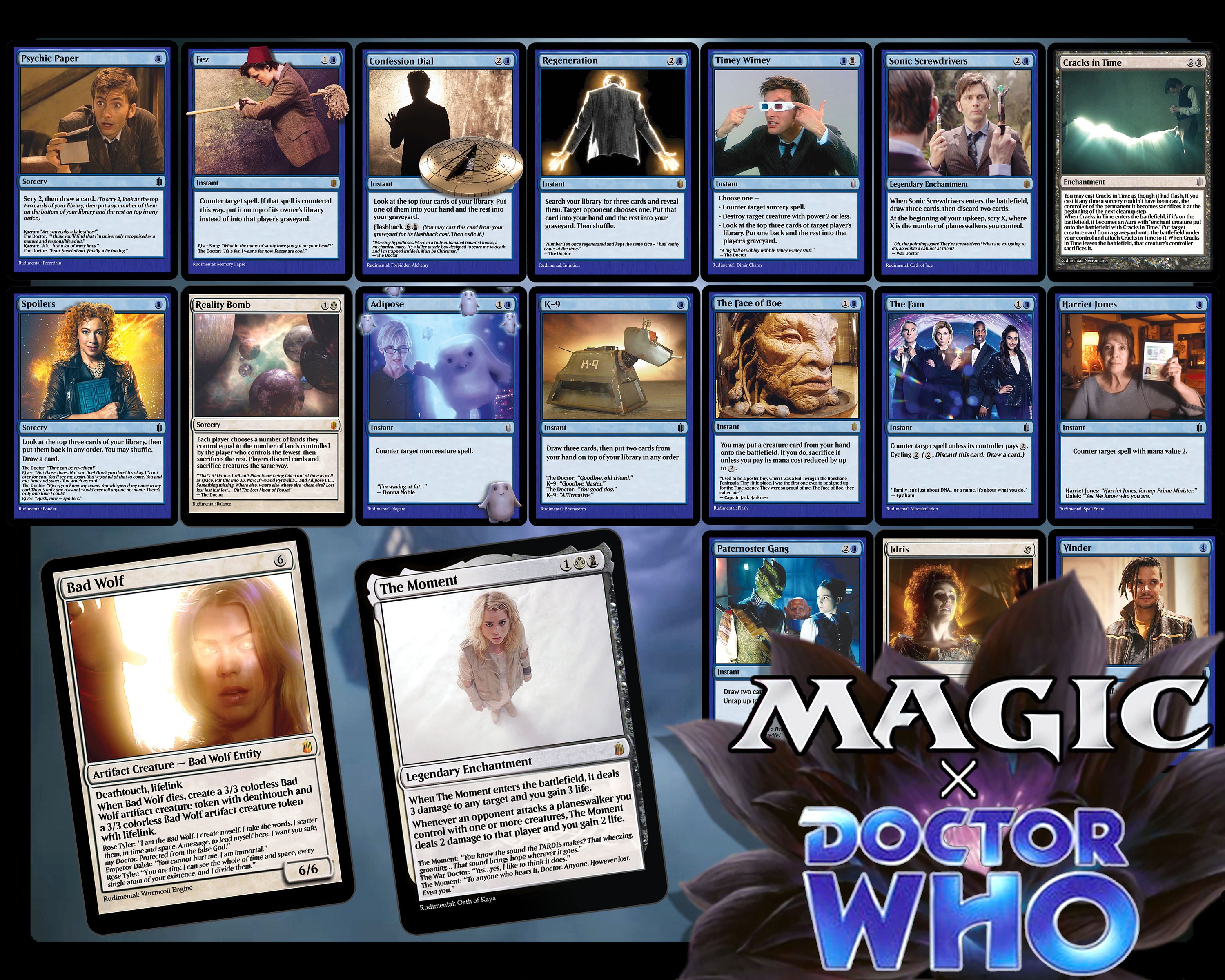 Magic: The Gathering Reveals Doctor Who Set Release Date, Details