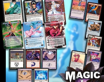 The Spirit Detective Deck - Yu Yu Hakusho Magic Trading Cards - Complete EDH Commander Deck of 100 Cards