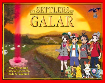 The Settlers of Galar - Pokemon Themed Settlers Set of 154 Cards