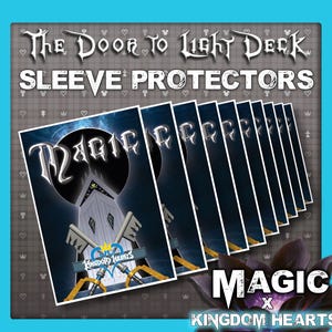 Coleção The Door to Light - Capas protetoras para baralho de cartas colecionáveis - Pacote com 100