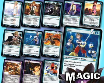 The Door to Light Deck - Kingdom Hearts Magic Trading Cards - Complete Standard Constructed Deck of 80 Cards