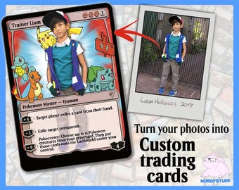 Design Your Own Custom Trading Cards and Decks - Magic - Pokemon - Playing Cards