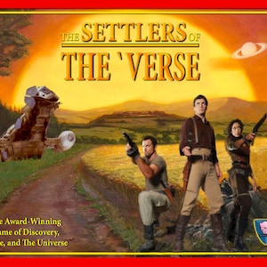 Settlers of the 'Verse - Settlers met vuurvliegthema's, set van 154 kaarten