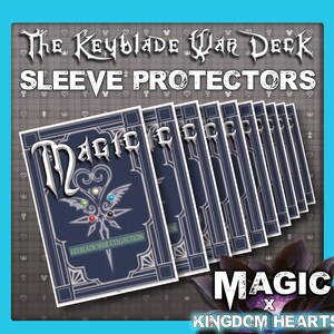 The Keyblade War Collection - Beschermhoezen voor ruilkaartenkaarten - pak van 100