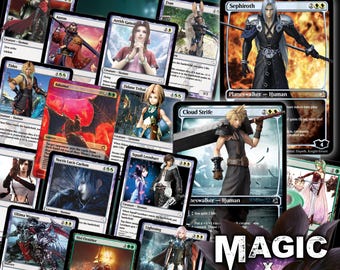 The Phoenix Down Deck - Themed Magic Trading Cards - Complete Standard Constructed Deck of 87 Cards
