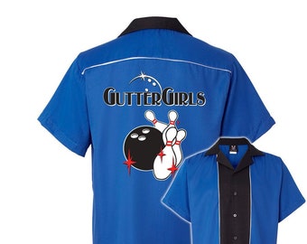 Gutter Girls Classic Retro Bowling Shirt - Swing Master 2.0 - Includes Embroidered Name