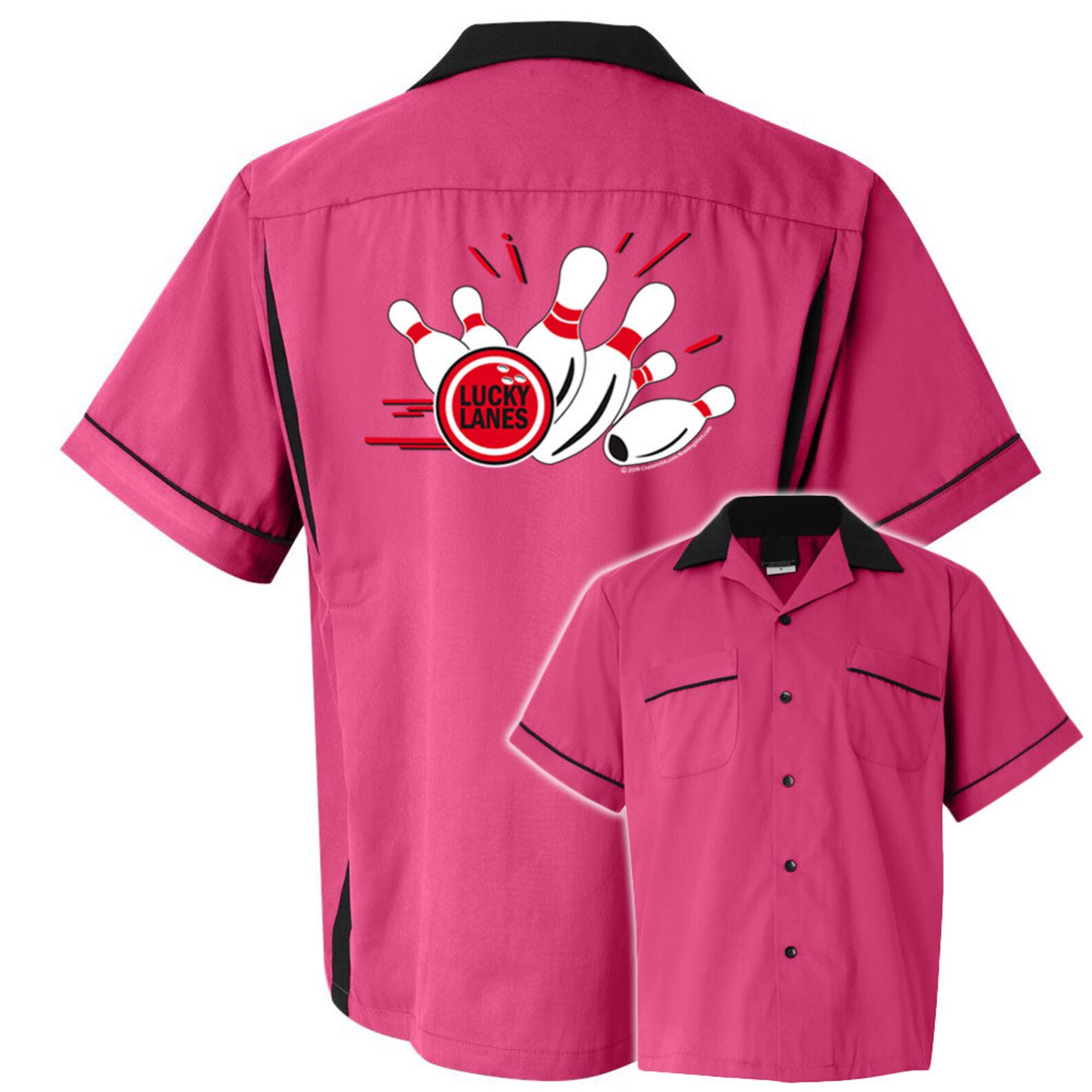 Lucky Lanes Classic Retro Bowling Shirt Classic 2.0 Etsy