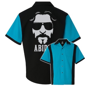 Abide Dude Retro Bowling Shirt Retro Two Includes Embroidered Name 130 image 5