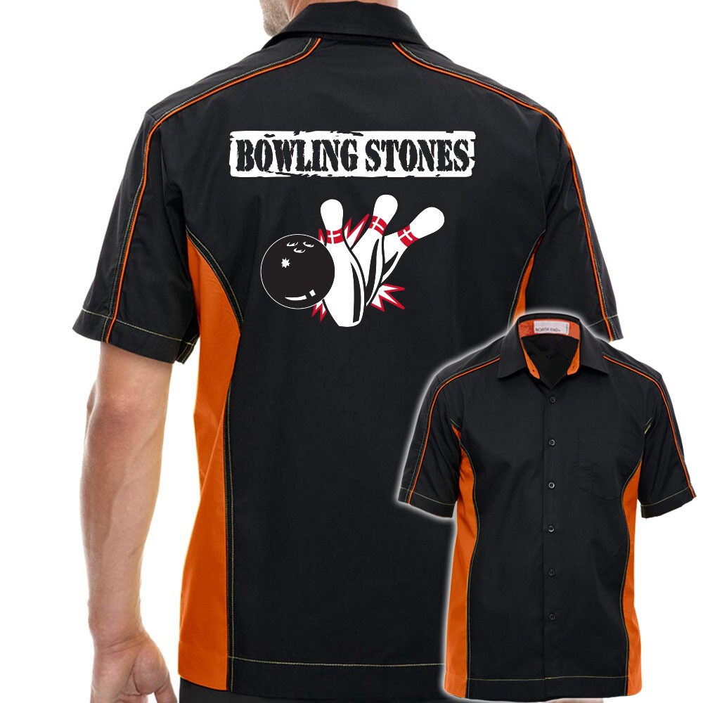 Bowling Stones Classic Retro Bowling Shirt - Swing Master Includes Name