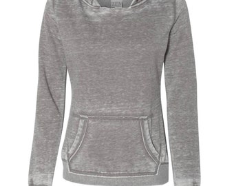 J America NCAA womens Innovator Crew Sweatshirt J America NCAA womens Innovator Crew Sweatshirt