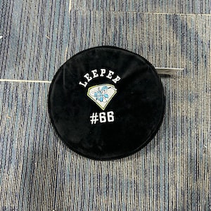 Stuffed custom embroidered hockey puck image 1