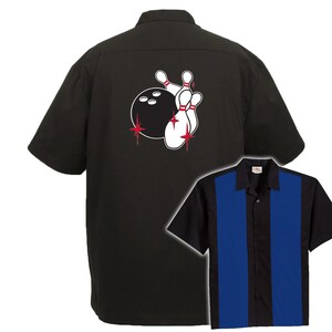 Pin Splash C Classic Retro Bowling Shirt the Player Includes ...