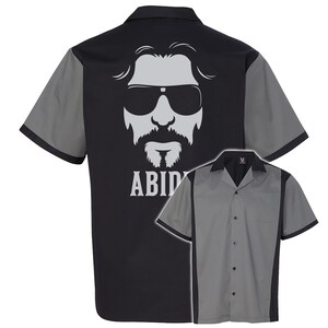 Abide Dude Retro Bowling Shirt Retro Two Includes Embroidered Name 130 image 3