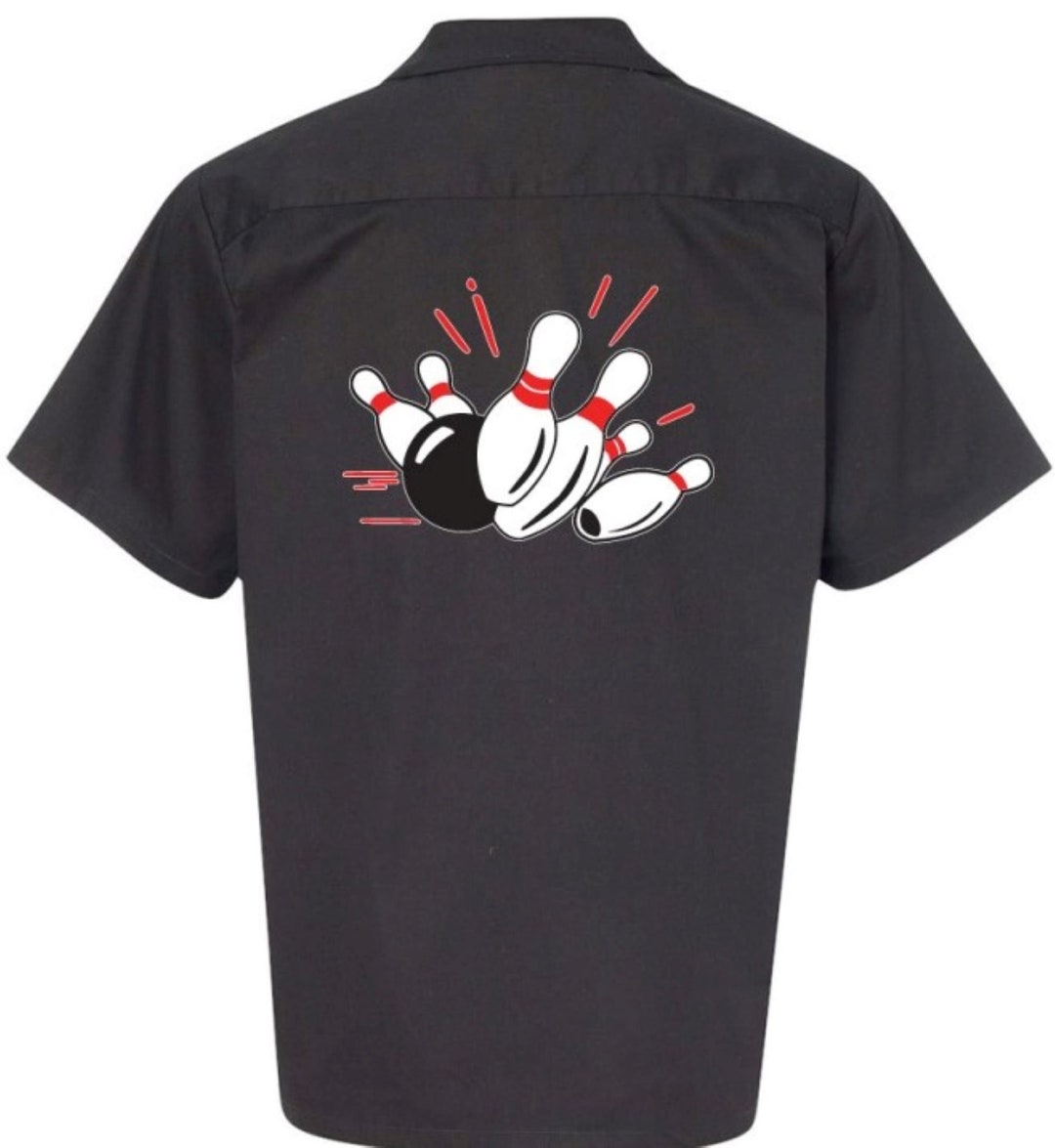Pin Splash A Classic Retro Bowling Shirt Vintage Bowler Closeout