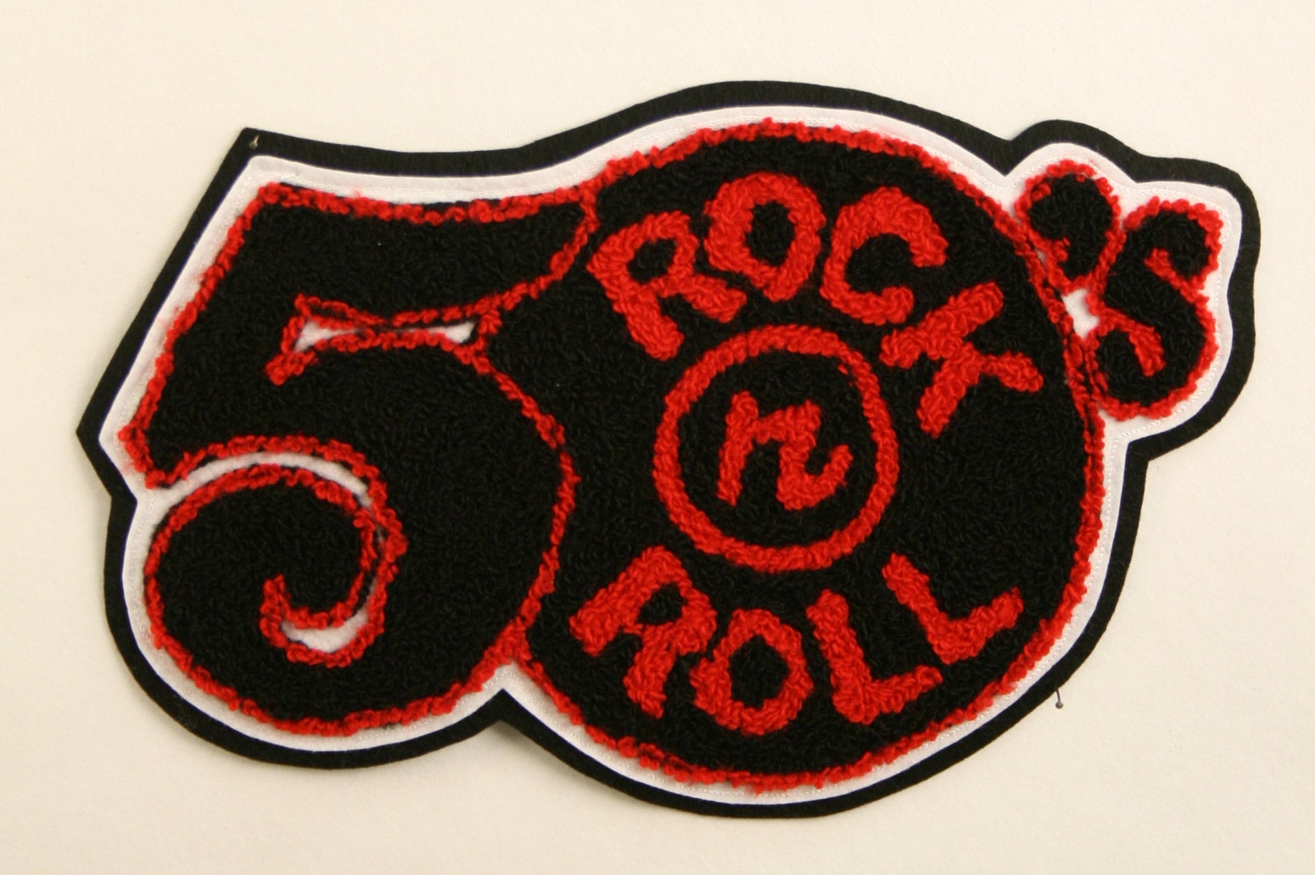 50's Rock N Roll Hand Sewn Chenille Patch 