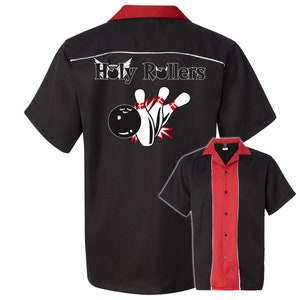 Holy Rollers Classic Retro Bowling Shirt Swing Master 2.0 Includes Embroidered Name image 2