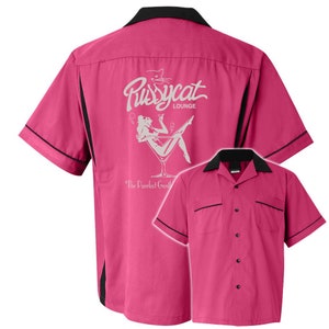 Pussycat Lounge Classic Retro Bowling Shirt Classic 2.0 - Etsy