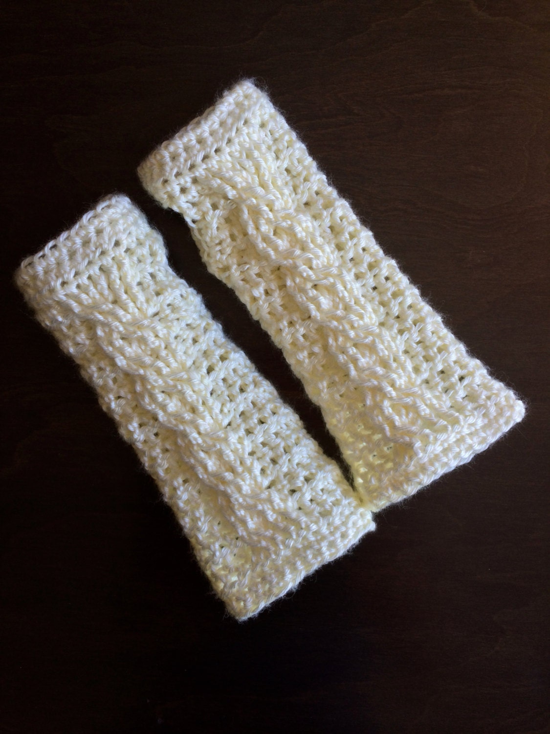 Crochet Fingerless Glove Pattern Fireside Fingerless Gloves Cable ...