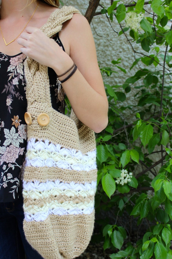 Crochet Bag Pattern the Wolseley Tote Bag With 5 Strand Braided Strap Pattern Instructions in Pictures and Writing Instant Download Etsy Canada