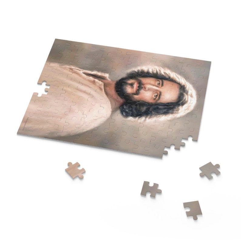 Jesus Christ Puzzle 120 252 500piece Not Affiliated With Etsy