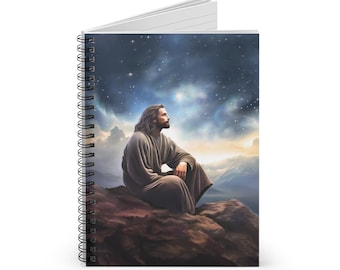Cuaderno de oraciones de Jesús / Diario con espiral