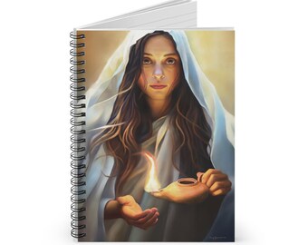 Caderno Espiral de Maria Madalena: Diário de Mulheres Cristãs