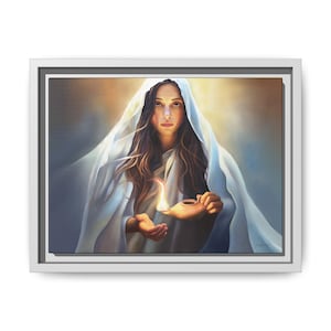 Mary Magdalene Canvas Art: 10 Virgins or Mary Magdalene Woman Courage Painting, Female Discipleship