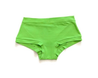 lime green underwear set