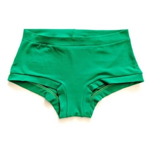 Handmade Underwear, Green Scrundies