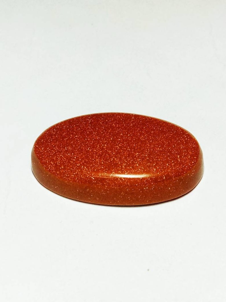 Goldstone Cabochon Loose Gemstones Pendent Excellent Hand Making Shape Oval Weight 57 ct Size 35x22mm A-181