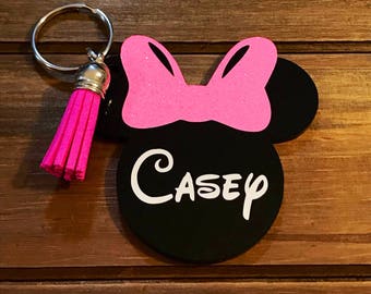 mickey and minnie mouse keyrings