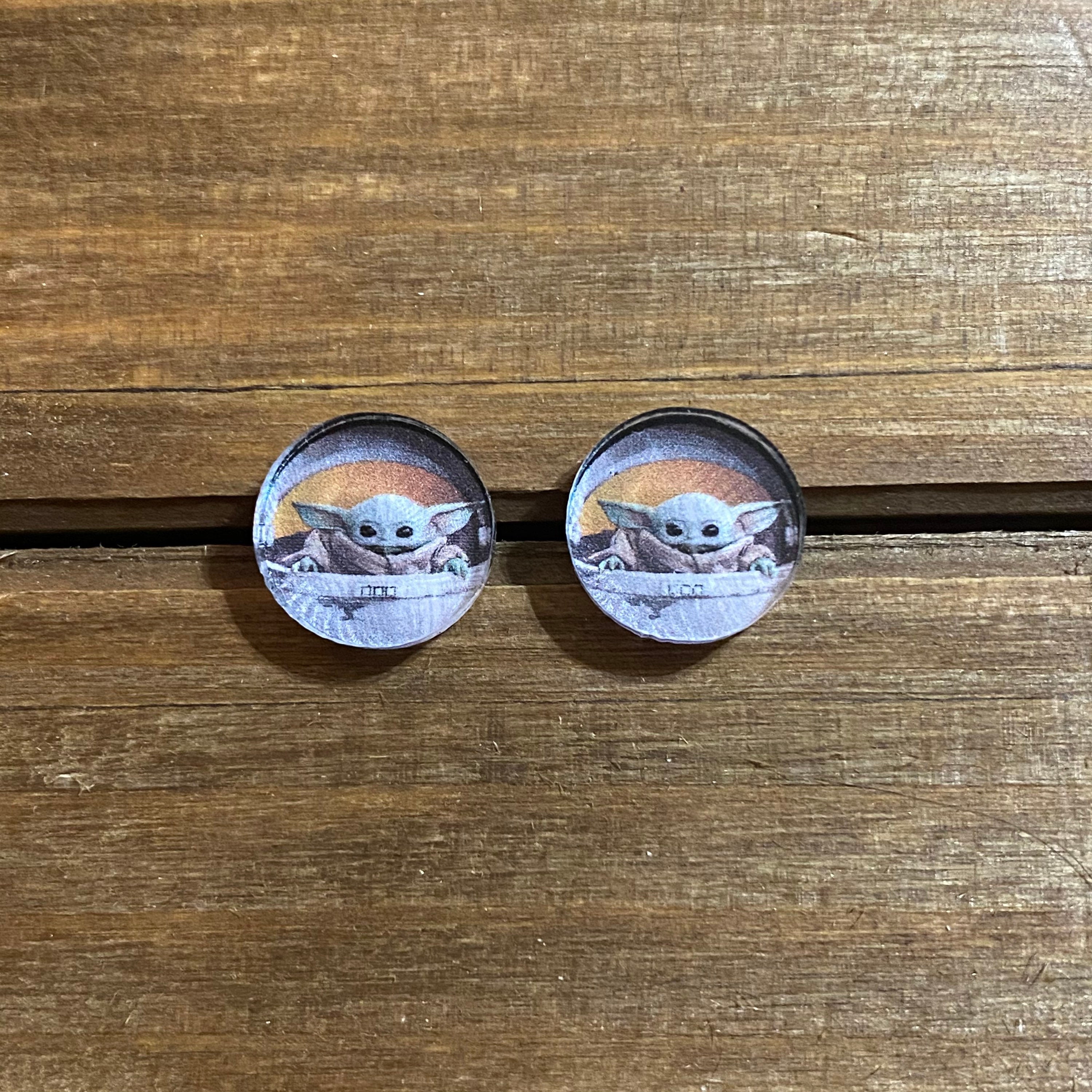 The Child Stud EarringsBaby Yoda EarringsGrogu EarringsThe Etsy