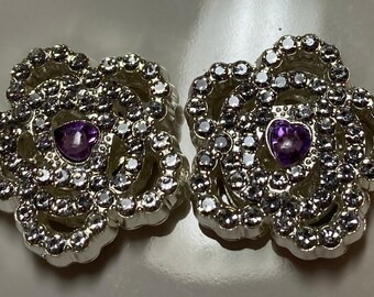 Metal Flower Beads (set of 2) | Beadable Pens, Keychains, Bookmarks, Badge Reels, Jewelry