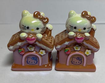 Kitty House Beads (set of 2) | Beadable Pens, Keychains, Bookmarks, Badge Reels, Jewelry