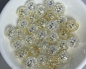 Metal Spacer Beads (set of 30) |  Beadable Pens, Keychains, Bookmarks, Badge Reels, Jewelry