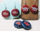 Independent Label Bottle Cap Earrings