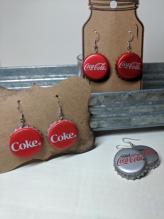 coca cola earrings