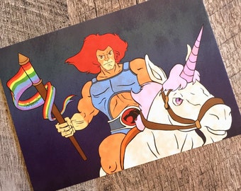 Lion-O's Pride ThunderCats Art Print