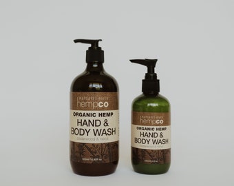 Organic Hemp Hand and Body wash - Cedarwood & Neroli