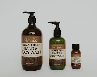 Organic Hemp Hand & Body Wash - Wild Lime and Lemongass